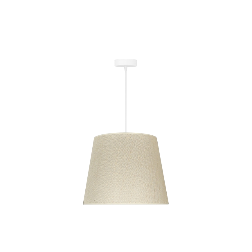Duolla - Luster na sajli YUTE 1xE27/15W/230V pr. 38 cm sivo