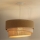 Duolla - Luster na sajli YUTE TRIO 1xE27/15W/230V pr. 45 cm braon/sivo/bež