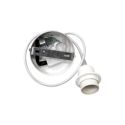 Duolla - Luster na sajli YUTE TRIO 1xE27/15W/230V pr. 45 cm braon/sivo/bež