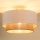 Duolla - Nadgradni luster  BOHO 1xE27/15W/230V pr. 45 cm bela/braon
