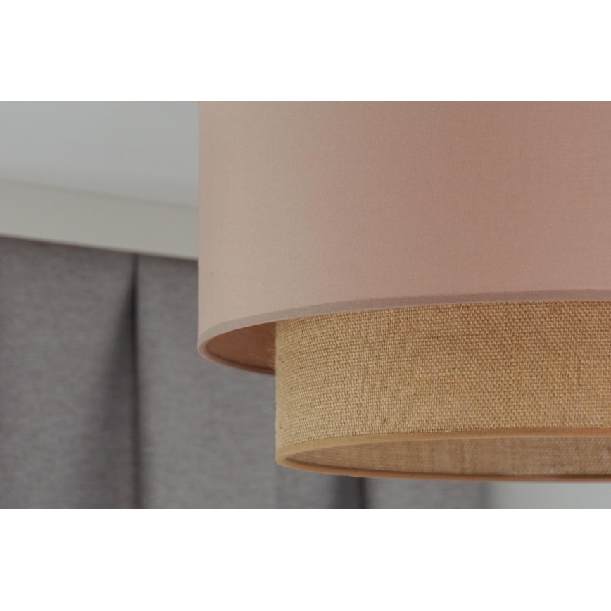 Duolla - Nadgradni luster  BOHO 1xE27/15W/230V pr. 45 cm bež/braon