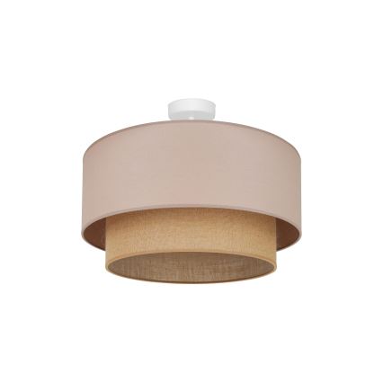 Duolla - Nadgradni luster  BOHO 1xE27/15W/230V pr. 45 cm bež/braon