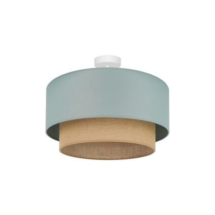 Duolla - Nadgradni luster  BOHO 1xE27/15W/230V pr. 45 cm zelena/braon