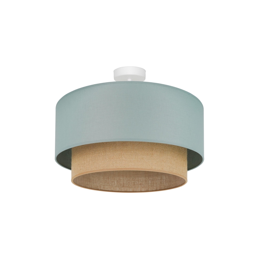 Duolla - Nadgradni luster  BOHO 1xE27/15W/230V pr. 45 cm zelena/braon