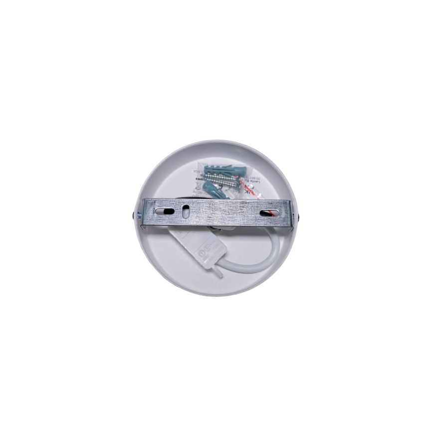 Duolla - Nadgradni luster BOHO ECO RECYCLING 1xE27/15W/230V pr. 45 cm braon/kremasta