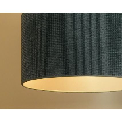 Duolla - Nadgradni luster CORDUROY 1xE27/15W/230V svetla pr. 40 cm plava