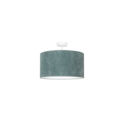 Duolla - Nadgradni luster CORDUROY 1xE27/15W/230V svetla pr. 40 cm plava