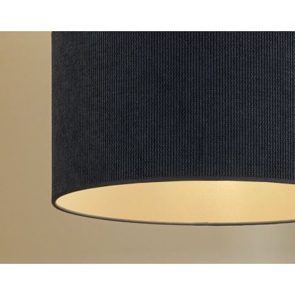 Duolla - Nadgradni luster CORDUROY 1xE27/15W/230V tamno pr. 40 cm plava