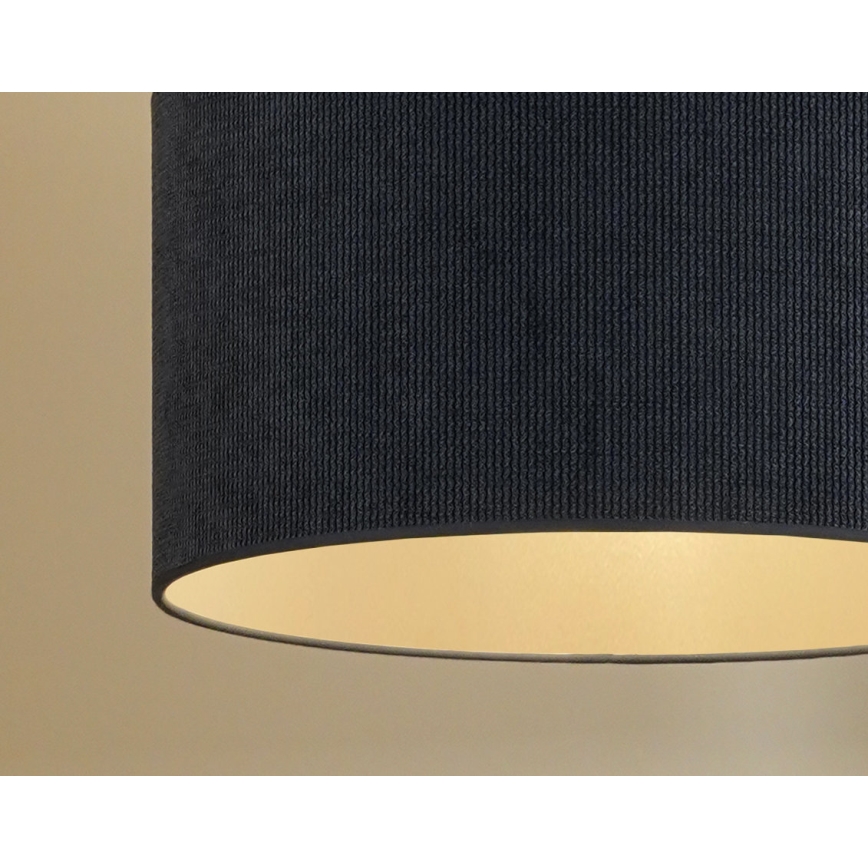 Duolla - Nadgradni luster CORDUROY 1xE27/15W/230V tamno pr. 40 cm plava