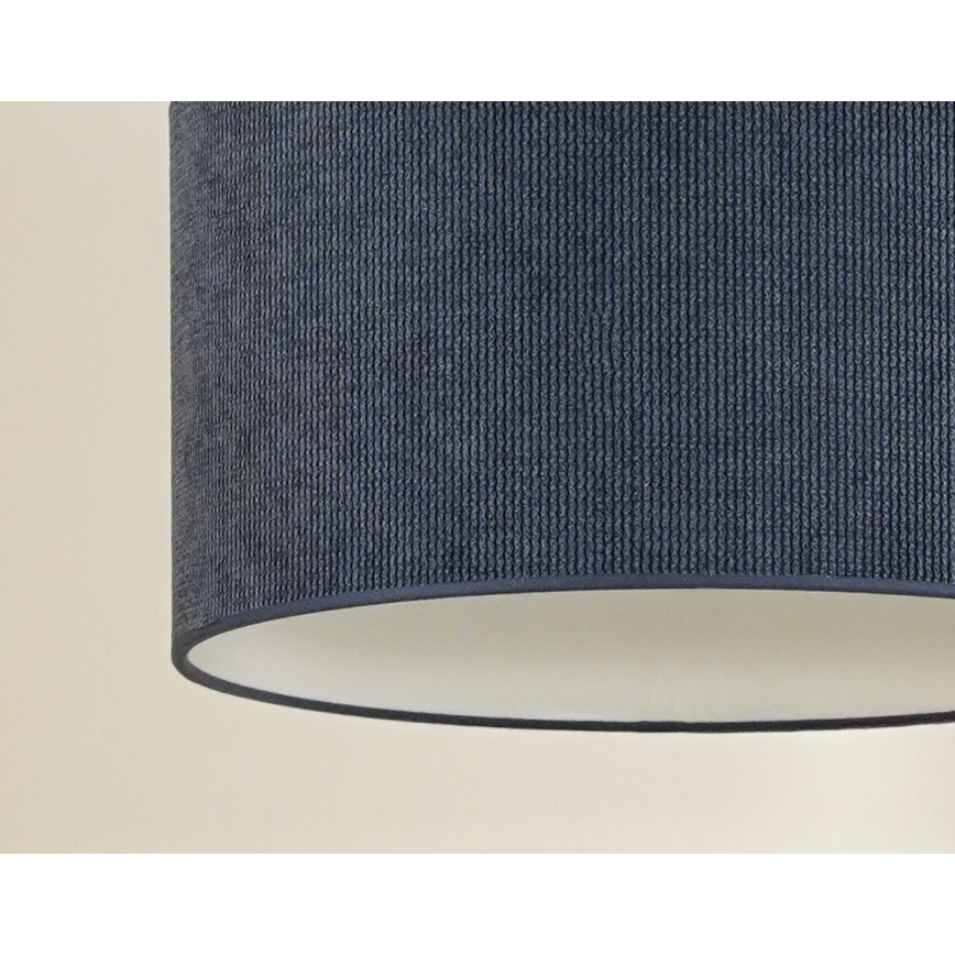 Duolla - Nadgradni luster CORDUROY 1xE27/15W/230V tamno pr. 40 cm plava