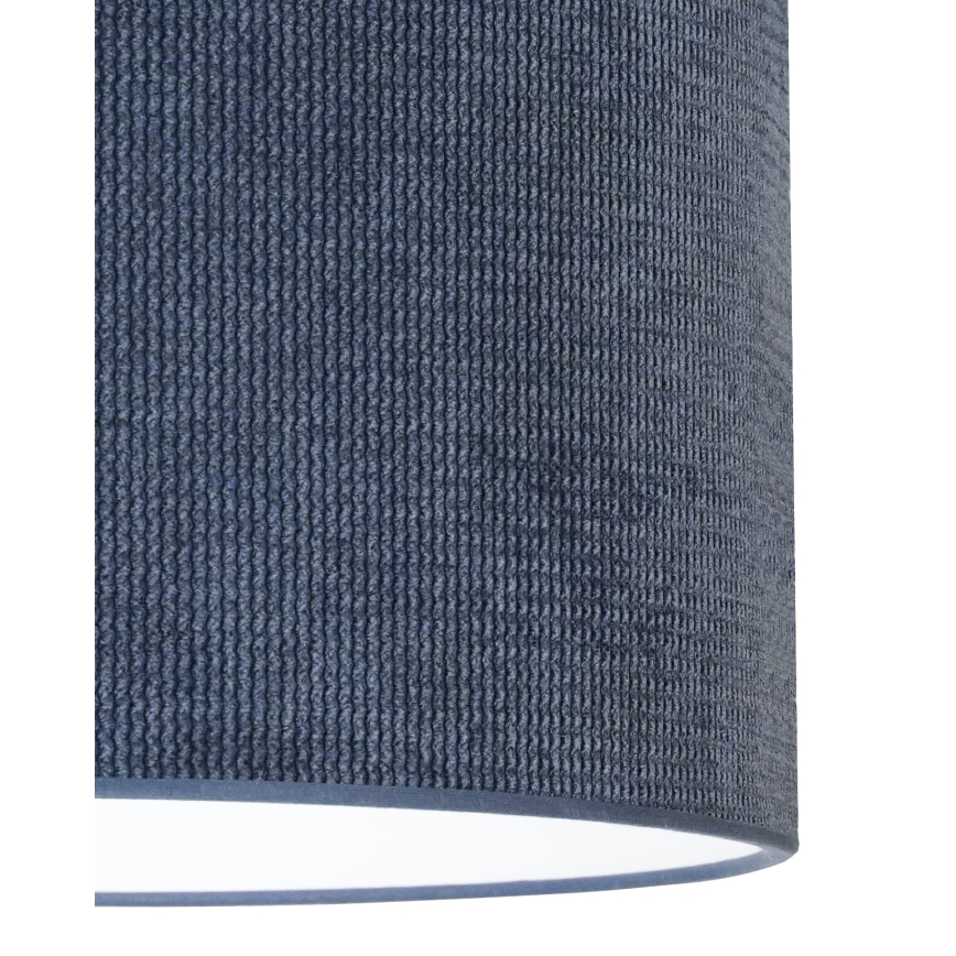 Duolla - Nadgradni luster CORDUROY 1xE27/15W/230V tamno pr. 40 cm plava
