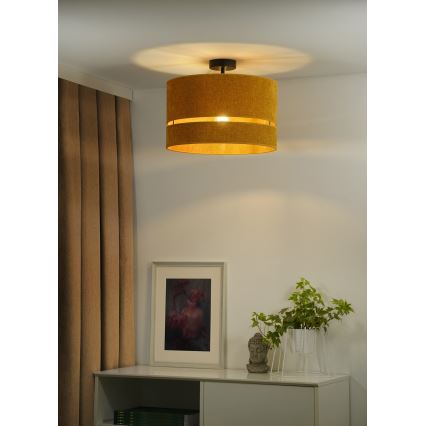 Duolla - Nadgradni luster DOUBLE 1xE27/15W/230V pr. 40 cm narandžasta
