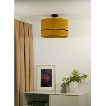 Duolla - Nadgradni luster DOUBLE 1xE27/15W/230V pr. 40 cm narandžasta