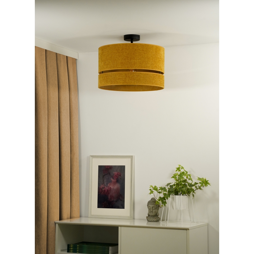 Duolla - Nadgradni luster DOUBLE 1xE27/15W/230V pr. 40 cm narandžasta