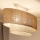 Duolla - Nadgradni luster DOUBLE OVAL YUTE 2xE27/15W/230V braon/kremasta