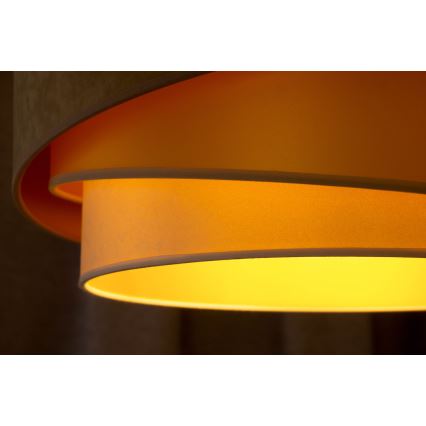 Duolla - Nadgradni luster KOBO 1xE27/15W/230V pr. 45 cm bež/zlatna/kremasta