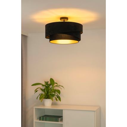 Duolla - Nadgradni luster KOBO 1xE27/15W/230V pr. 45 cm crno