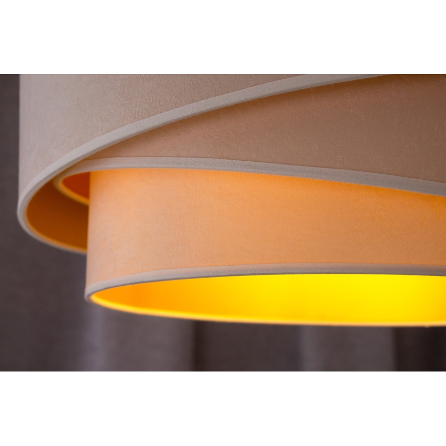 Duolla - Nadgradni luster KOBO 1xE27/15W/230V pr. 45 cm kremasta