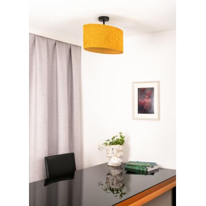 Duolla - Nadgradni luster OVAL 1xE27/15W/230V braon