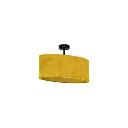 Duolla - Nadgradni luster OVAL 1xE27/15W/230V braon