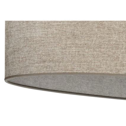 Duolla - Nadgradni luster OVAL 1xE27/15W/230V braon