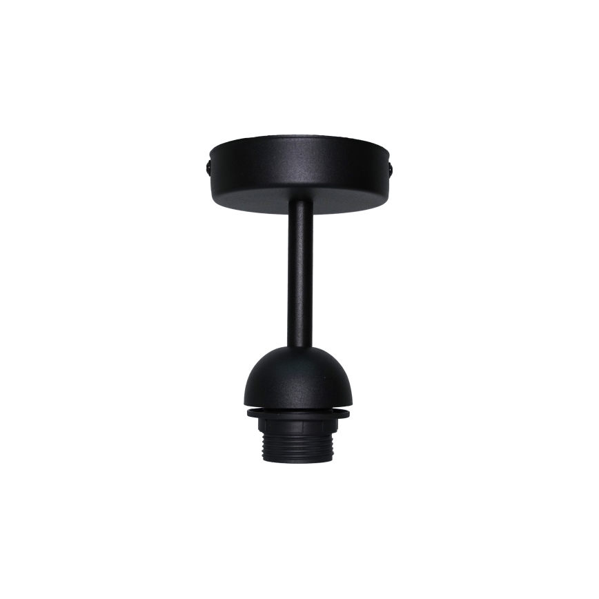 Duolla - Nadgradni luster OVAL 1xE27/15W/230V sivo