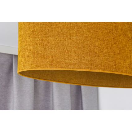 Duolla - Nadgradni luster OVAL 2xE27/15W/230V braon