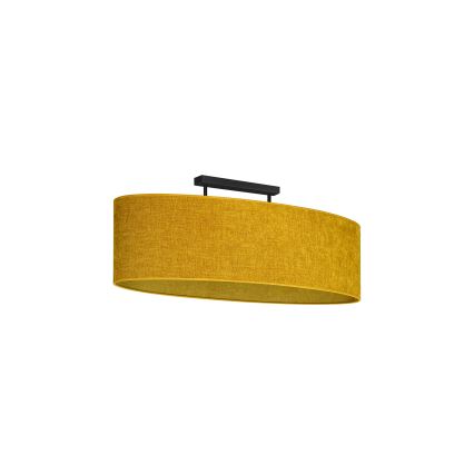 Duolla - Nadgradni luster OVAL 2xE27/15W/230V braon