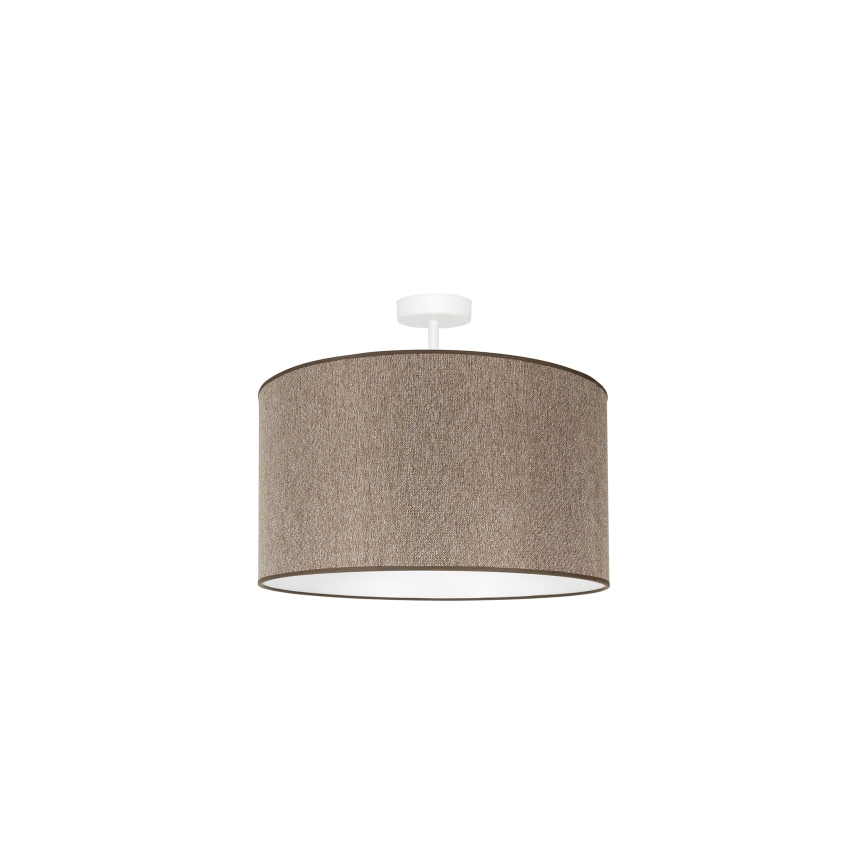 Duolla - Nadgradni luster ROLLER ECO RECYCLING 1xE27/15W/230V pr. 45 cm braon