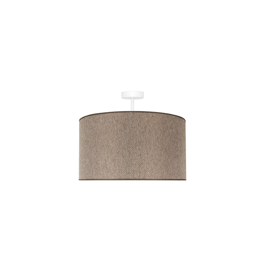 Duolla - Nadgradni luster ROLLER ECO RECYCLING 1xE27/15W/230V pr. 45 cm braon
