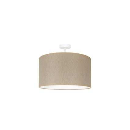 Duolla - Nadgradni luster ROLLER ECO RECYCLING 1xE27/15W/230V pr. 45 cm kremasta