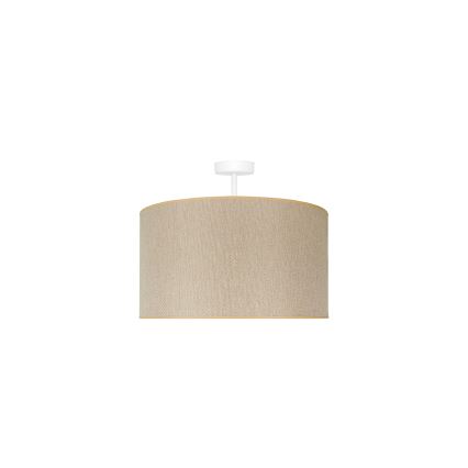 Duolla - Nadgradni luster ROLLER ECO RECYCLING 1xE27/15W/230V pr. 45 cm kremasta