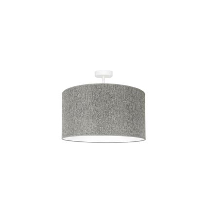 Duolla - Nadgradni luster ROLLER ECO RECYCLING 1xE27/15W/230V pr. 45 cm sivo