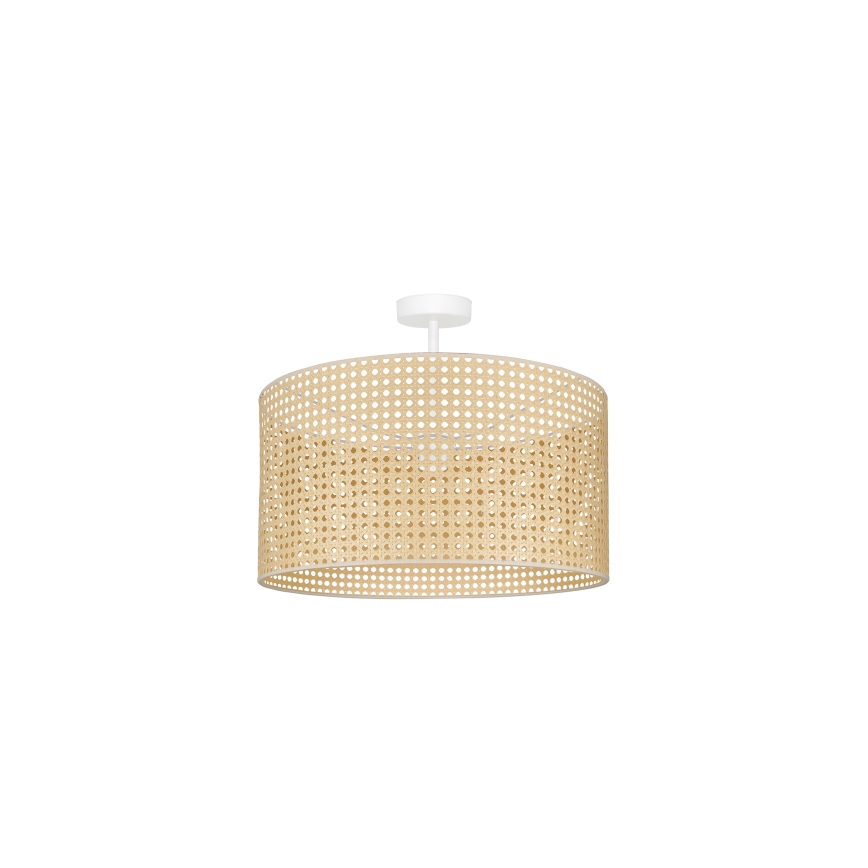 Duolla - Nadgradni luster ROLLER RATTAN 1xE27/15W/230V pr. 45 cm bež