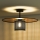 Duolla - Nadgradni luster TOKYO RATTAN 1xE27/15W/230V pr. 50 cm zlatna/crno