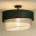Duolla - Nadgradni luster TRIO 1xE27/15W/230V pr. 45 cm zelena/sivo/bela