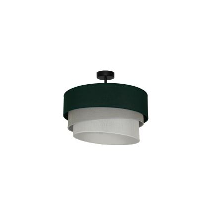 Duolla - Nadgradni luster TRIO 1xE27/15W/230V pr. 45 cm zelena/sivo/bela