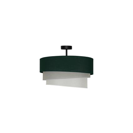 Duolla - Nadgradni luster TRIO 1xE27/15W/230V pr. 45 cm zelena/sivo/bela