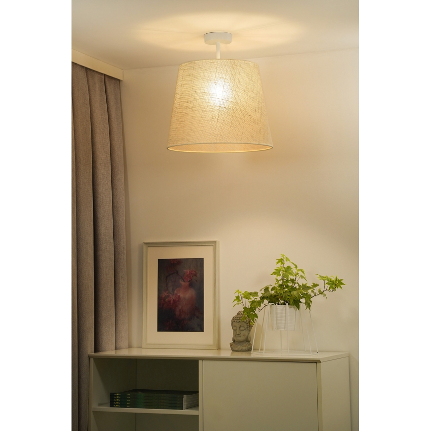 Duolla - Nadgradni luster YUTE 1xE27/15W/230V pr. 38 cm sivo