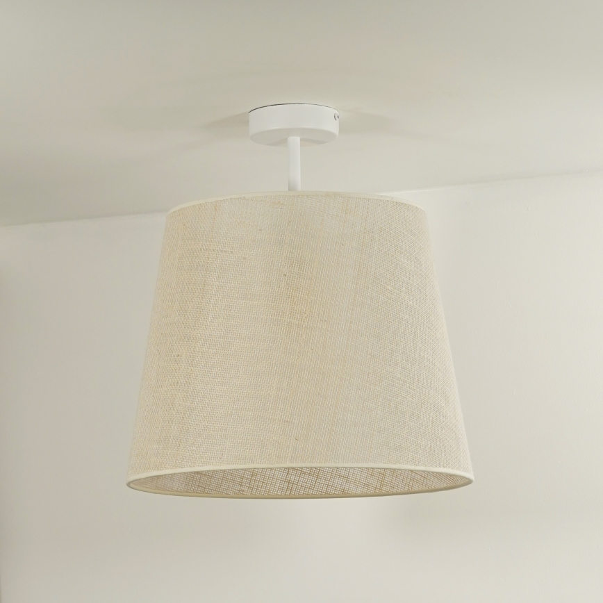 Duolla - Nadgradni luster YUTE 1xE27/15W/230V pr. 38 cm sivo