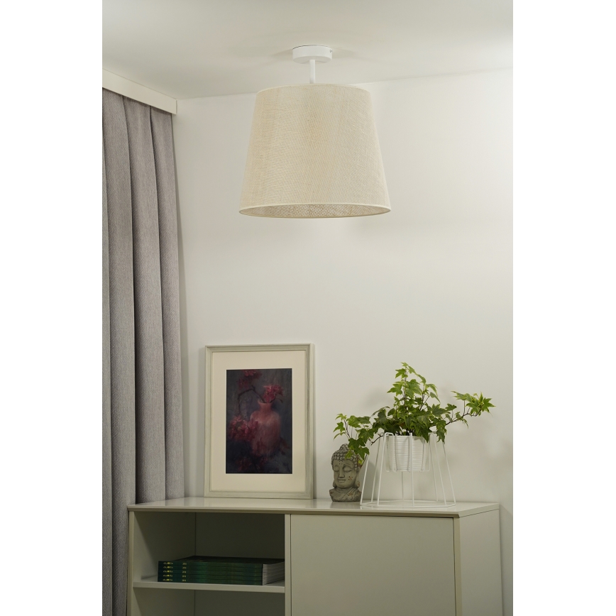 Duolla - Nadgradni luster YUTE 1xE27/15W/230V pr. 38 cm sivo