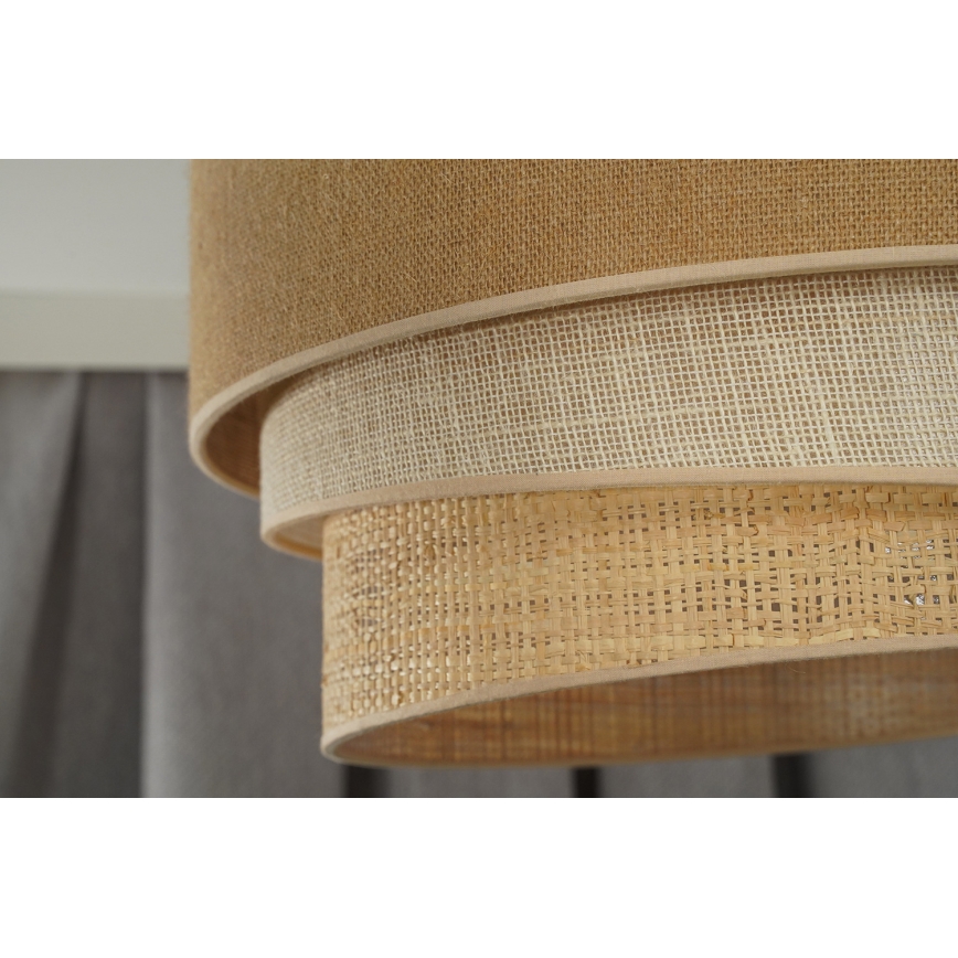 Duolla - Nadgradni luster YUTE TRIO 1xE27/15W/230V pr. 45 cm braon/sivo/bež