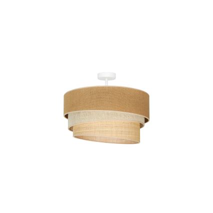 Duolla - Nadgradni luster YUTE TRIO 1xE27/15W/230V pr. 45 cm braon/sivo/bež