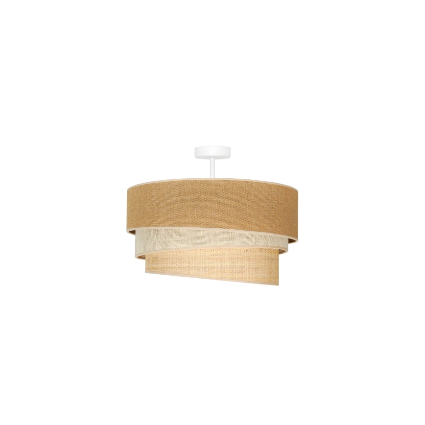 Duolla - Nadgradni luster YUTE TRIO 1xE27/15W/230V pr. 45 cm braon/sivo/bež