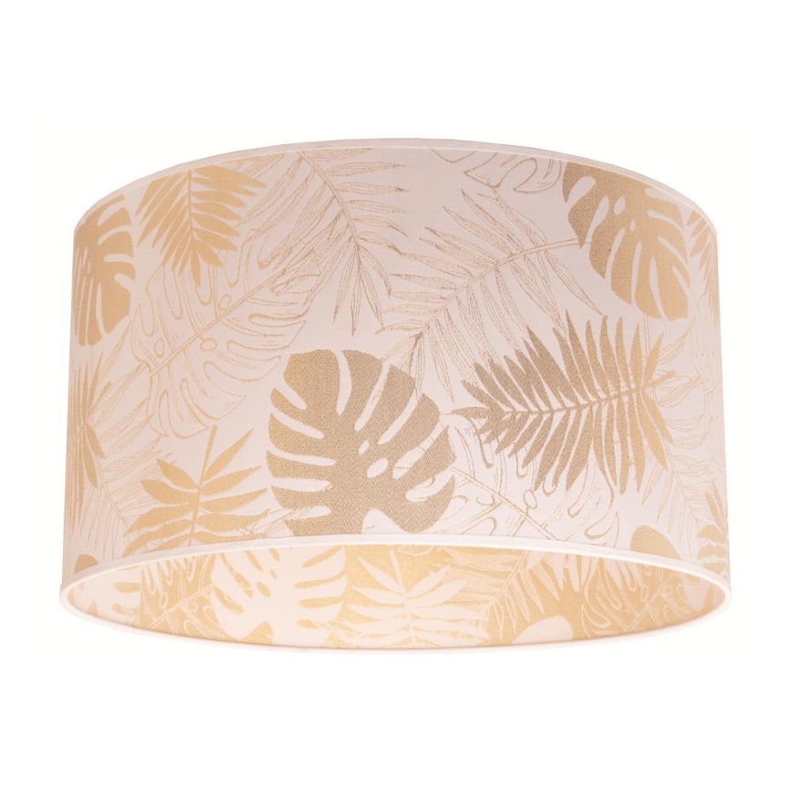 Duolla - Plafonjera ARECA 1xE27/40W/230V pr. 45 cm mesing/bela