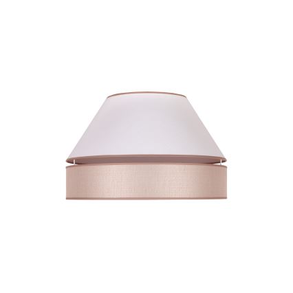 Duolla - Plafonjera AVIGNON 1xE27/15W/230V pr. 50 cm bela/bež