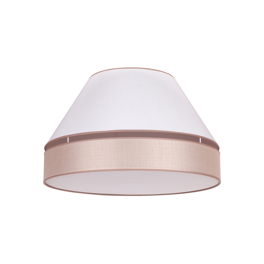 Duolla - Plafonjera AVIGNON 3xE27/15W/230V pr. 60 cm bela/bež