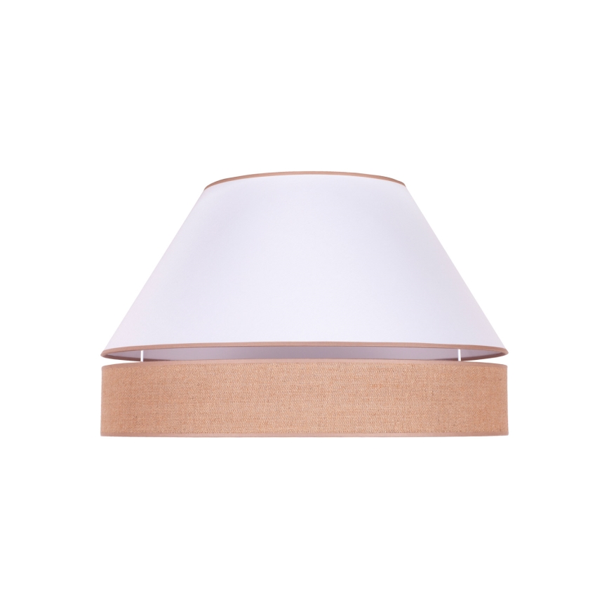 Duolla - Plafonjera AVIGNON 3xE27/15W/230V pr. 60 cm bela/braon