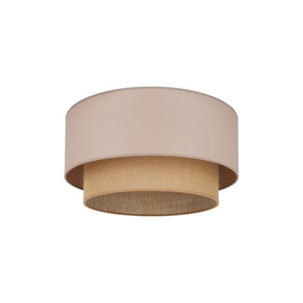 Duolla - Plafonjera BOHO 1xE27/15W/230V pr. 45 cm bež/braon
