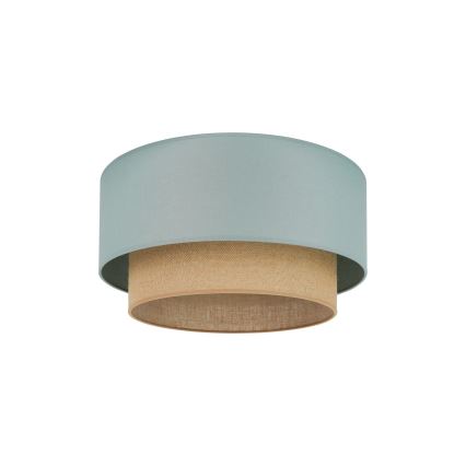 Duolla - Plafonjera BOHO 1xE27/15W/230V pr. 45 cm zelena/braon